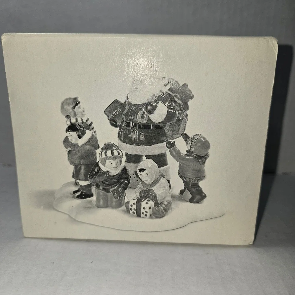 Department 56 Original Snow‎ Village SANTA COMES TO TOWN 1995 #54771 retired